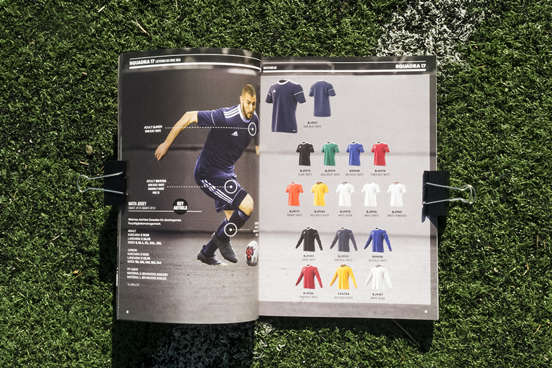 adidas football 2018 catalogue papier