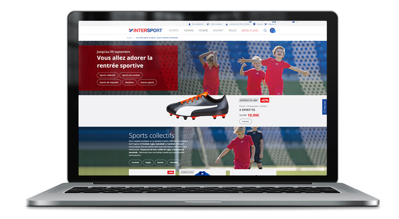 intersport operation commerciale rentree sports