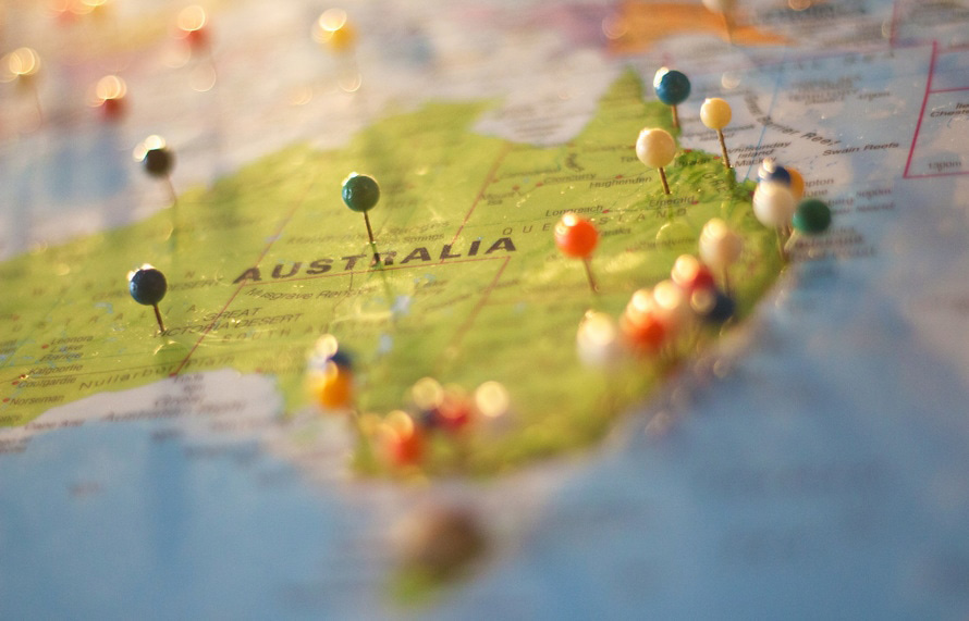 geolocation australia