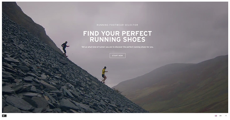 salomon shoe finder