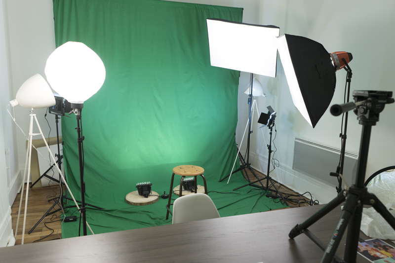 fond vert shooting