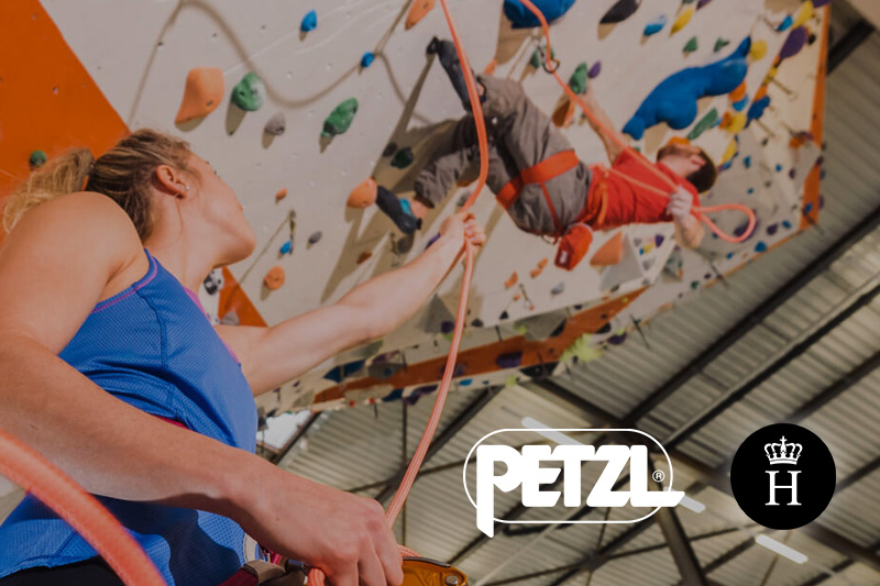 petzl operator climbing gym