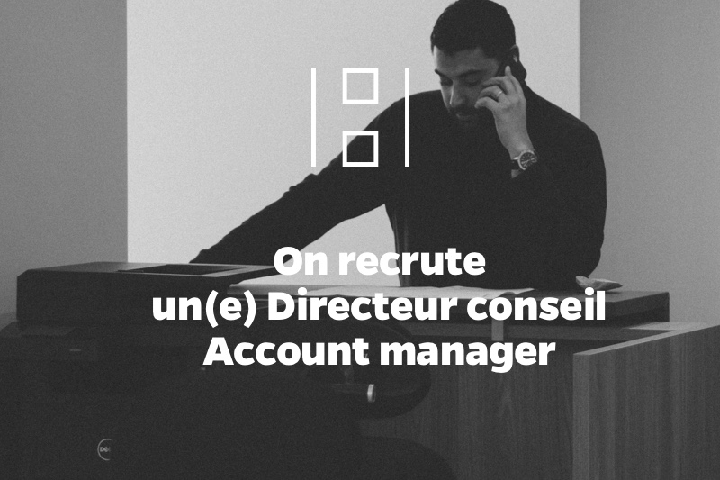 directeur conseil account manager agence digitale grenoble lyon